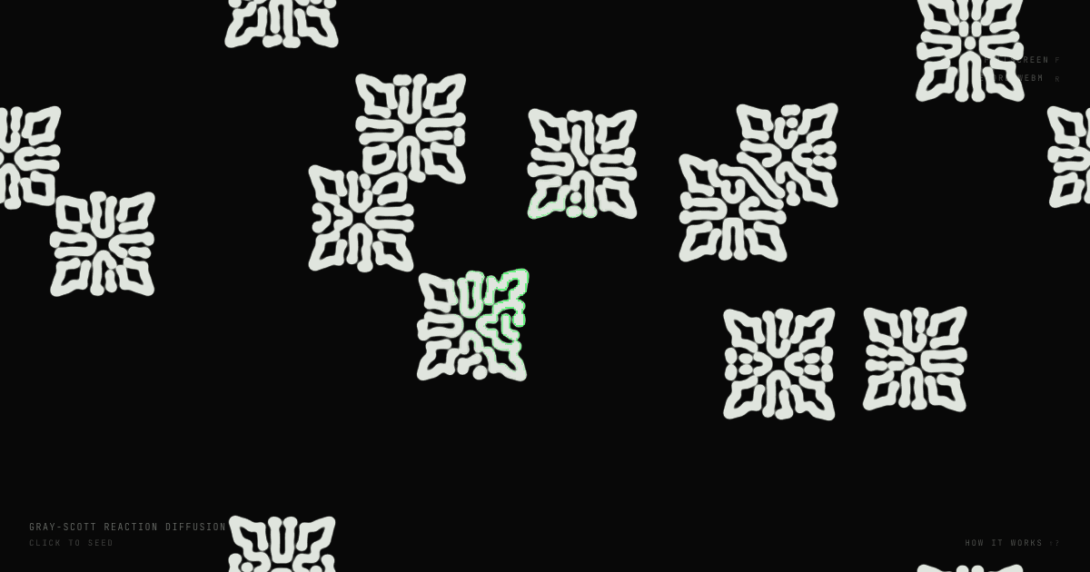 Reaction Diffusion preview